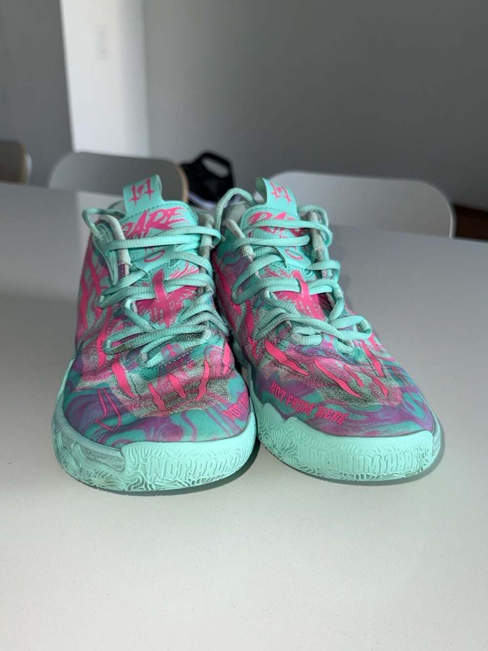 Puma MB.03 Toxic LaMelo Ball Basketball Shoes Size US 6